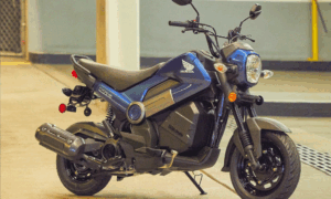 Ruckus motocicleta da Honda que tem menor motor