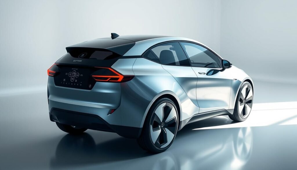 Design moderno e conectividade em veículos