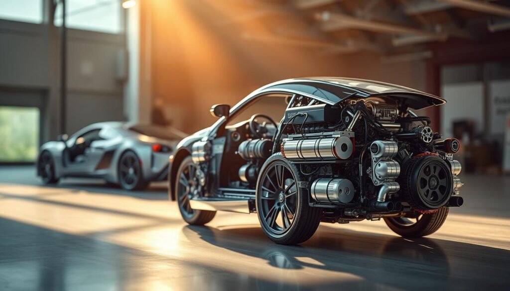 Sistema híbrido de alto desempenho