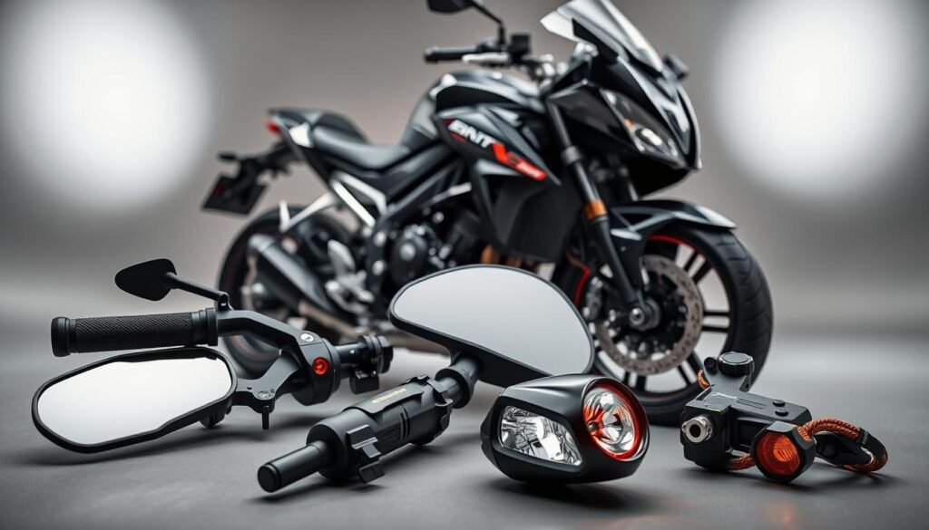 acessórios personalização moto