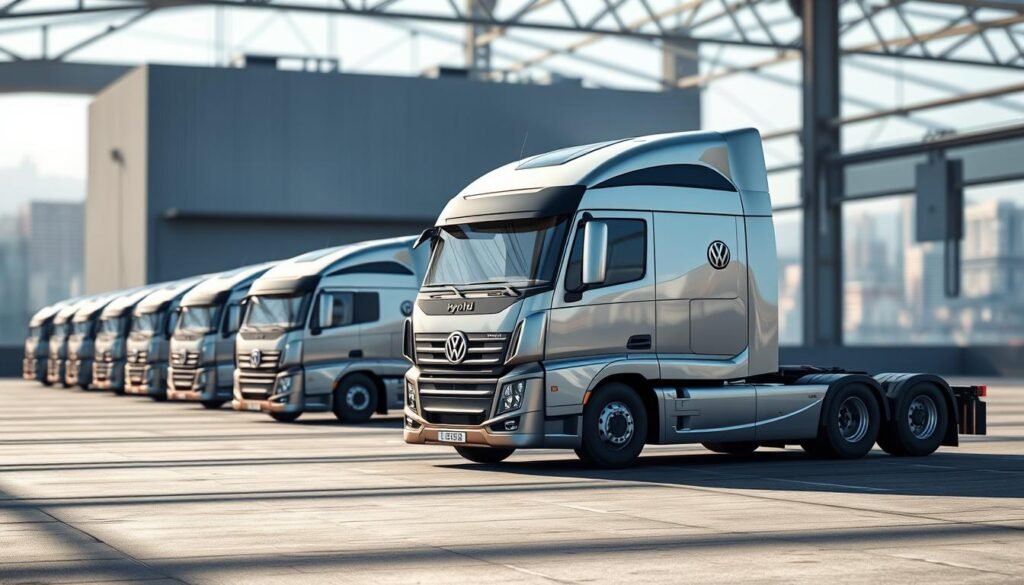 caminhões híbridos volkswagen