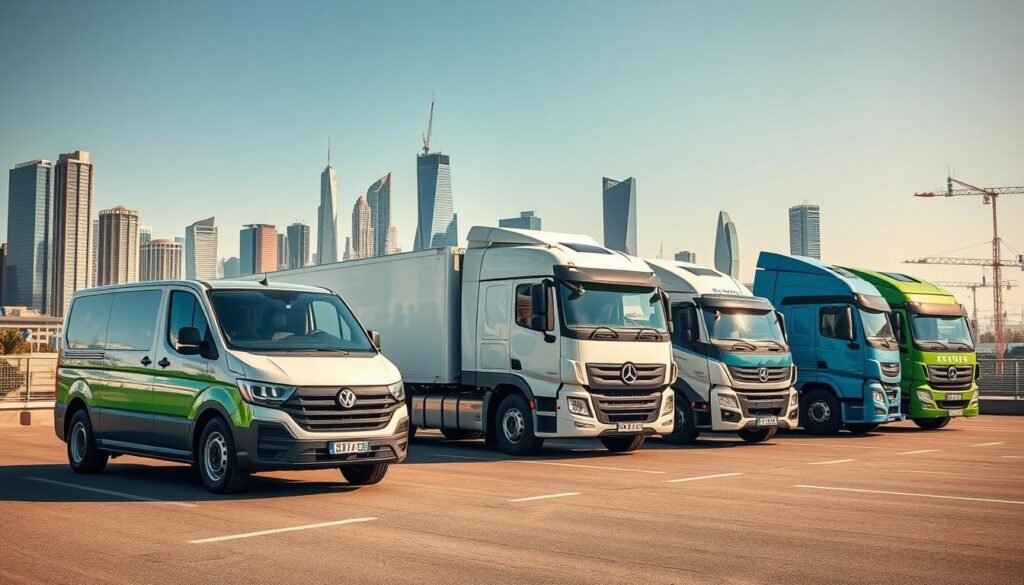 comparativo caminhões híbridos