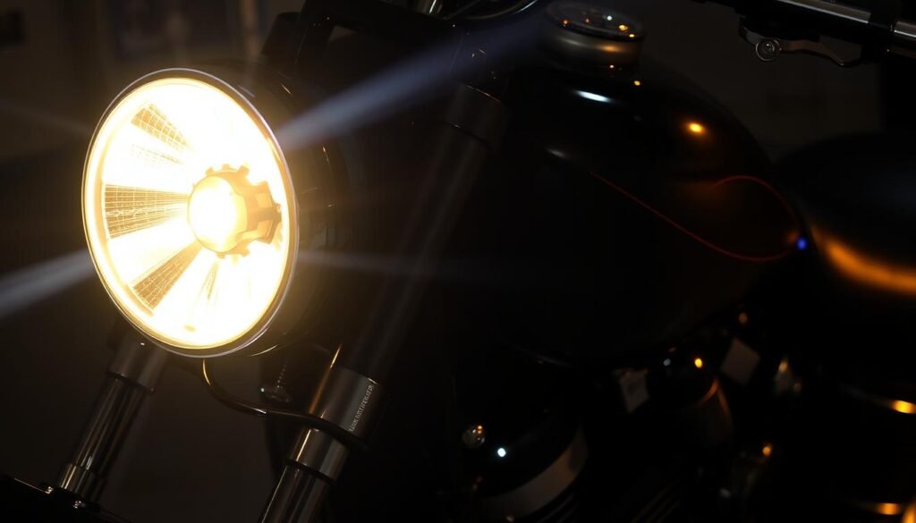 iluminação led motocicleta