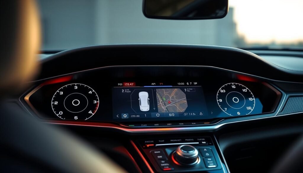 painel instrumentos digital SUV compacto