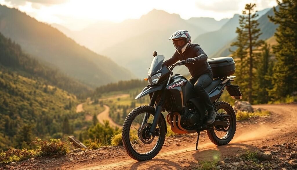 performance e versatilidade moto adventure