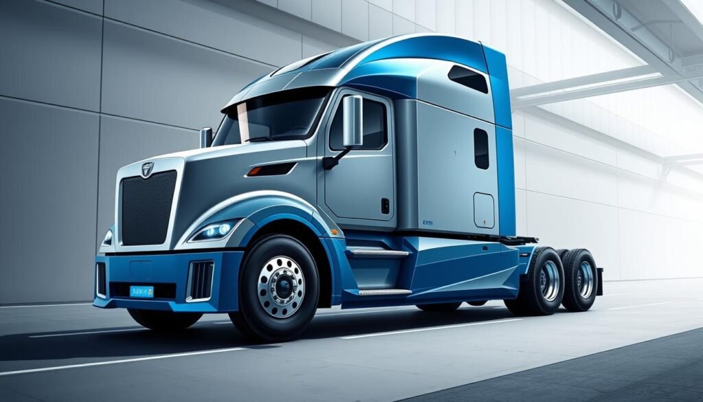 sistema híbrido caminhão