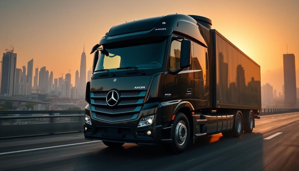 tecnologia caminhão eficiência energética