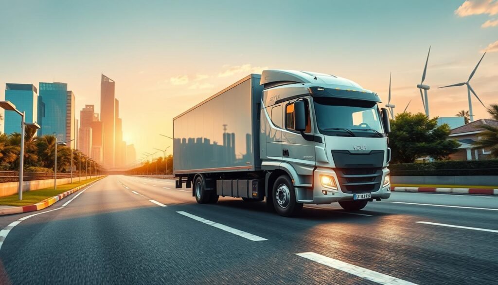 vantagens caminhões sustentáveis