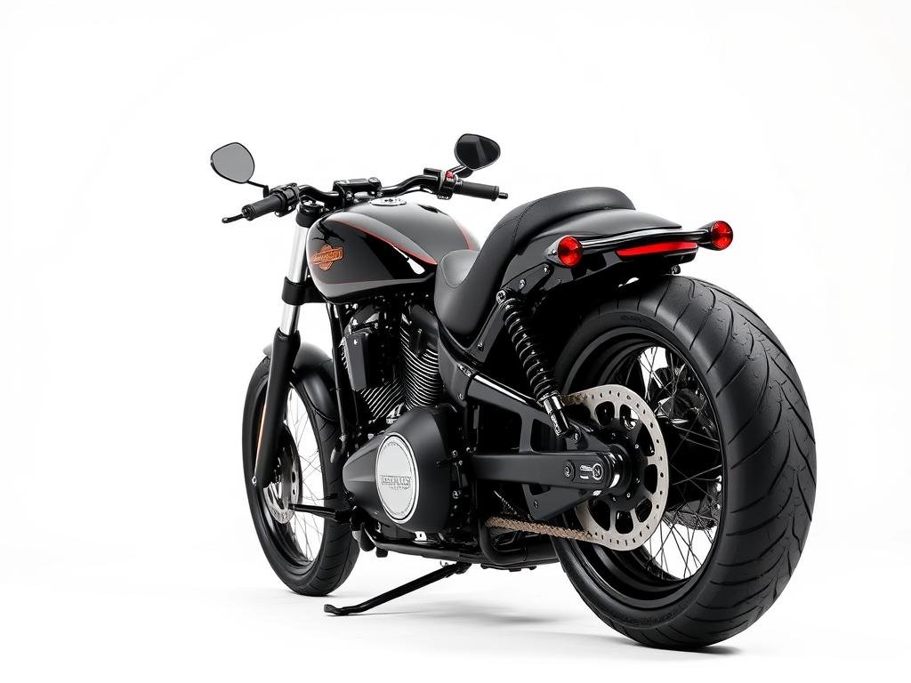 Harley-Davidson Breakout 2025 com pneu traseiro largo
