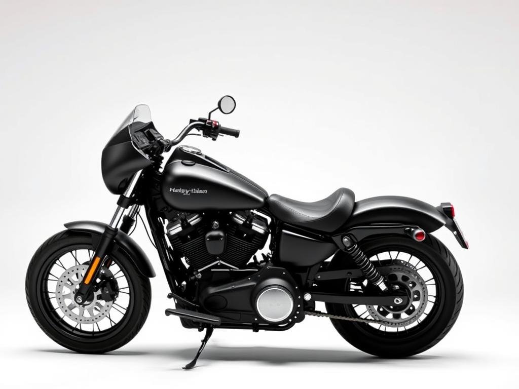 Harley-Davidson Low Rider S 2025 em preto fosco