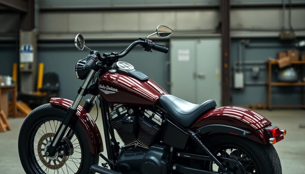 Harley-Davidson Softail Slim, modelo retrô entre as motos vendidas da Harley-Davidson