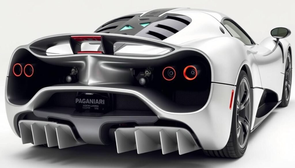 Pagani Codalunga com traseira alongada inspirada em carros de corrida dos anos 60, entre os carros mais caros do mundo 2025