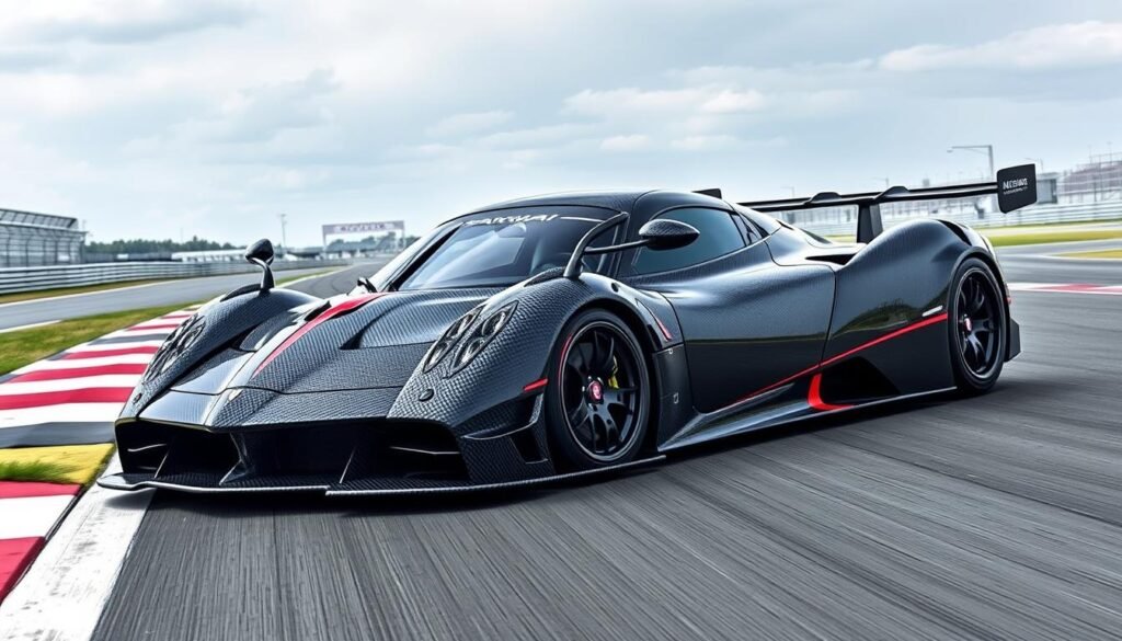 Pagani Huayra Imola com aerodinâmica extrema, completando a lista dos carros mais caros do mundo 2025
