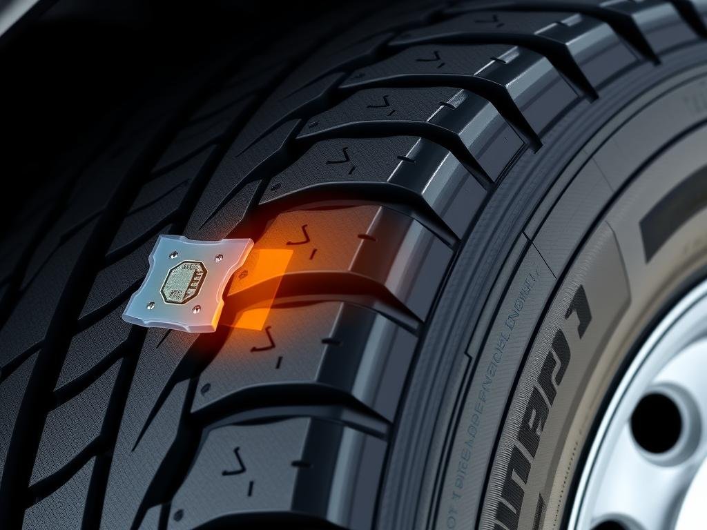 Pneu Continental para caminhão com tecnologia de monitoramento