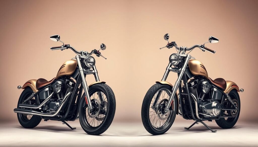 comparativo motos chopper