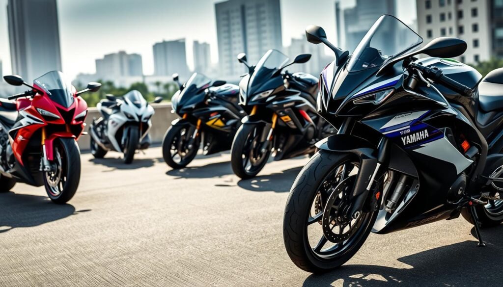 comparativo motos esportivas