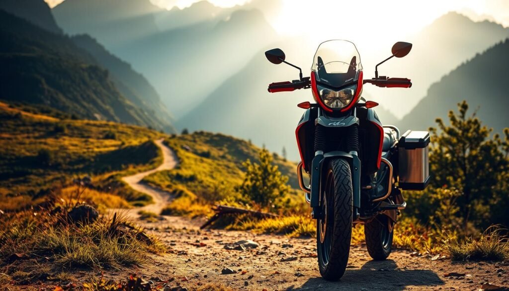 design adventure motocicleta