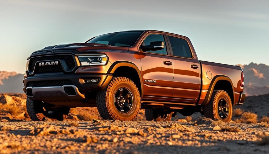 design exterior picape robustez