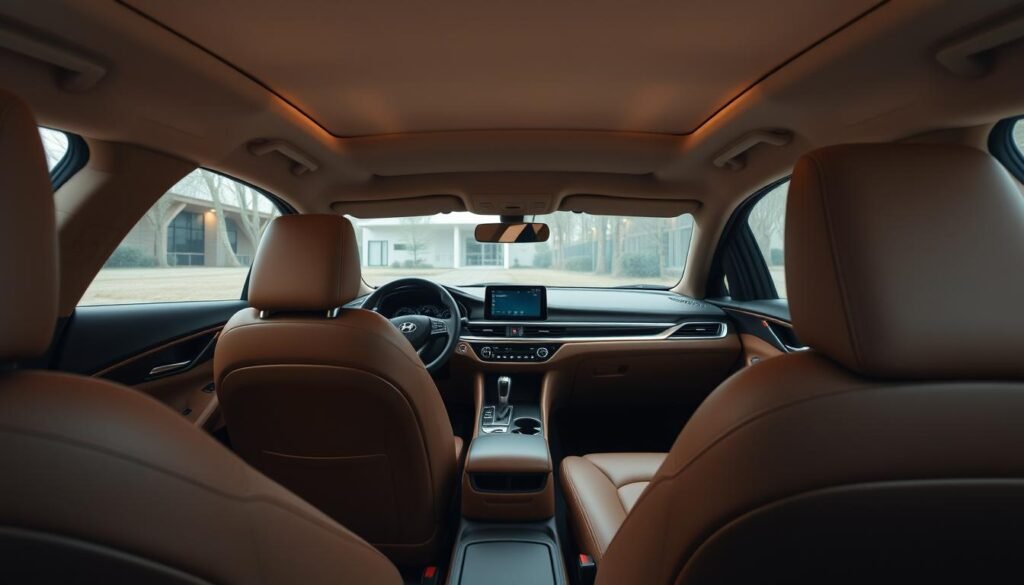 interior confortável sedã 2025 interior confortável sedã 2025