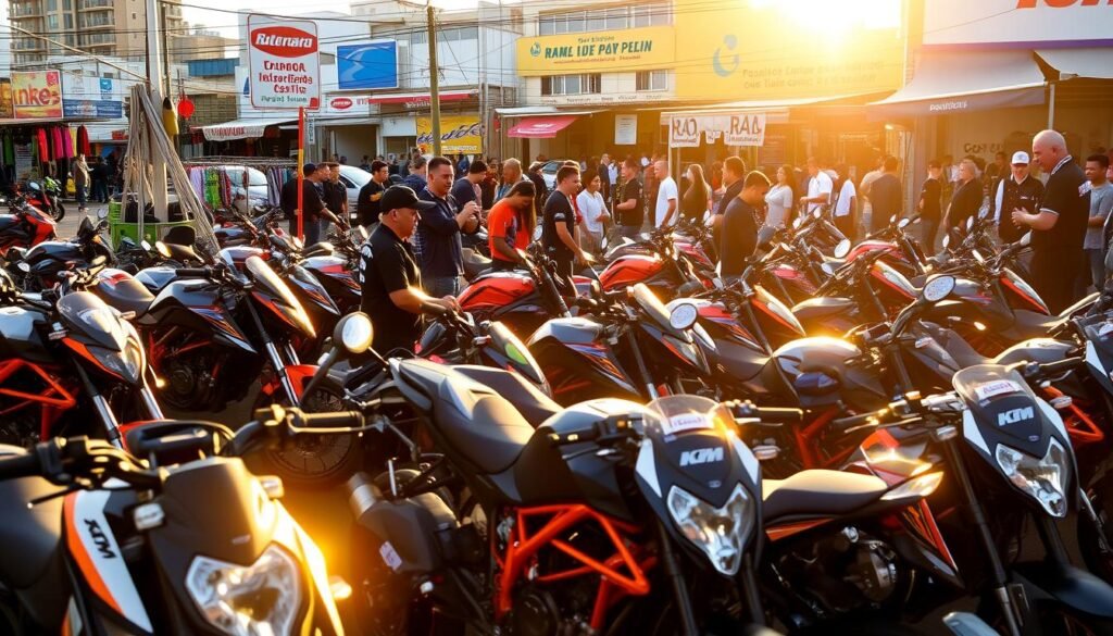 mercado de motocicletas