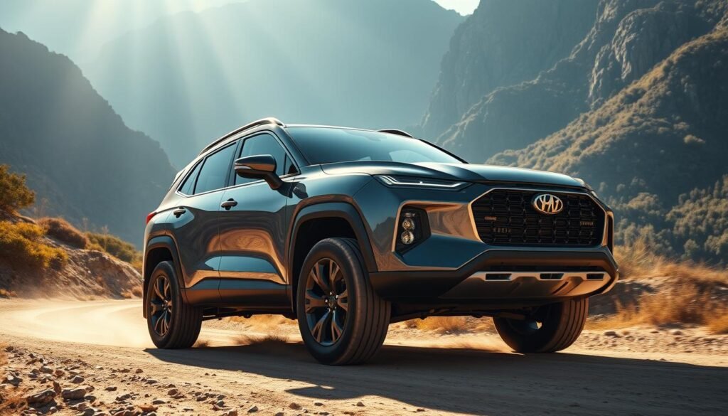 sistema híbrido e desempenho SUV