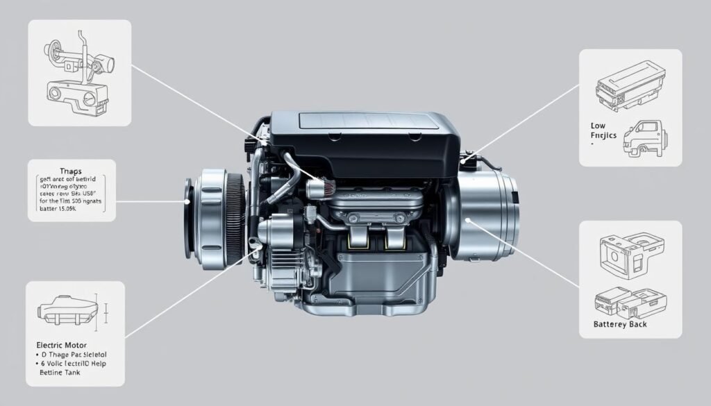 especificações técnicas motor híbrido