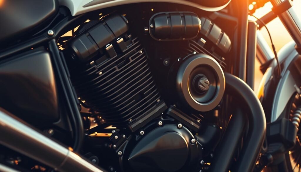 motor v-twin potente