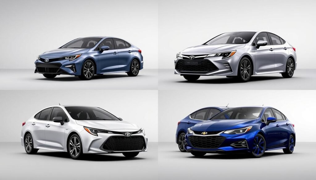 Comparativo visual entre o Novo Corolla 2026 e seus principais concorrentes