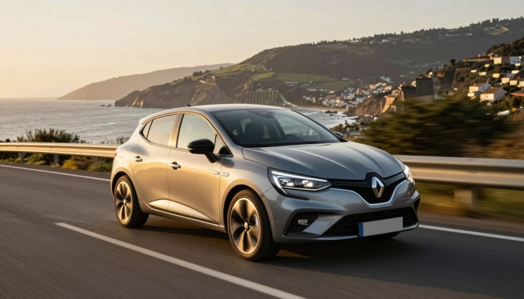 Renault Clio 2026 em estrada portuguesa