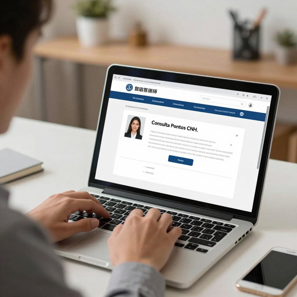 consulta pontos cnh