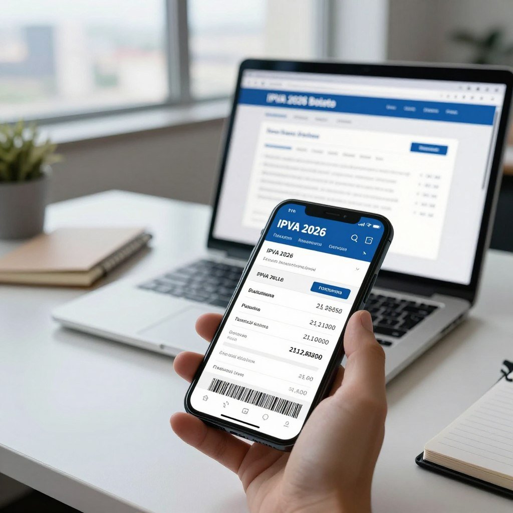 emissão do boleto IPVA 2026