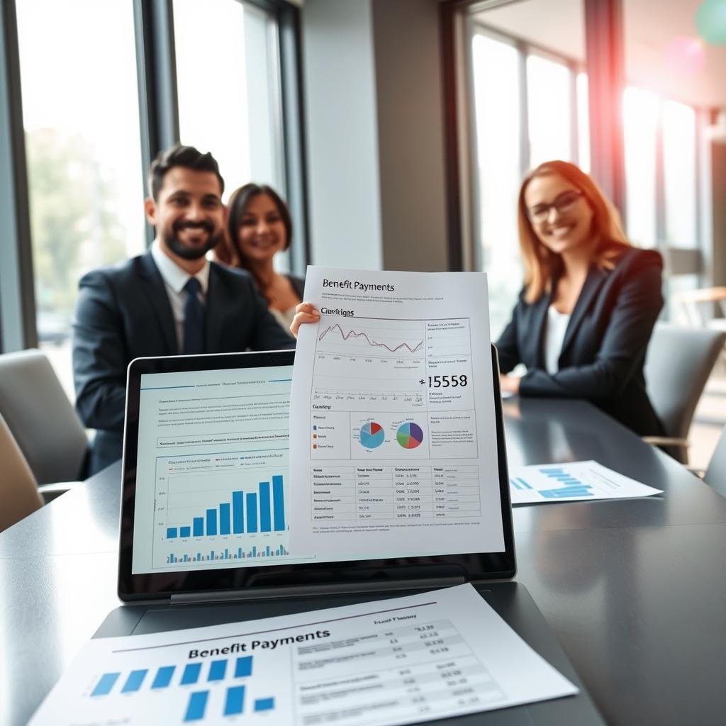 pagamento de benefícios