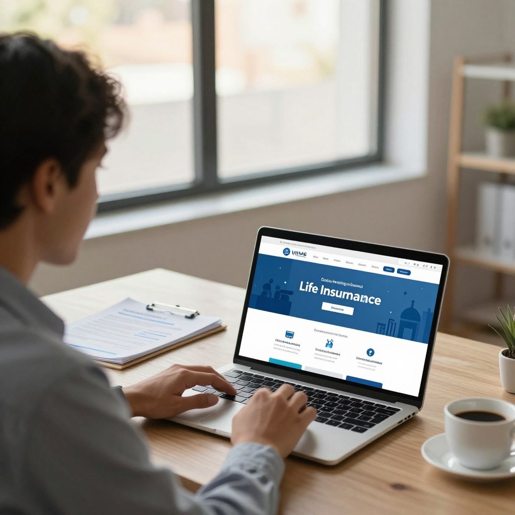 vendas online de seguro de vida