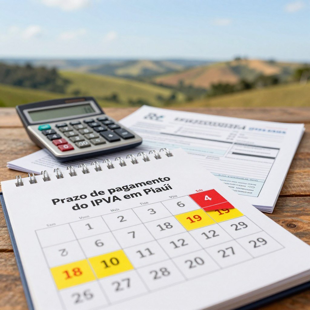 Prazo de pagamento do IPVA em Piauí Prazo de pagamento do IPVA em Piauí