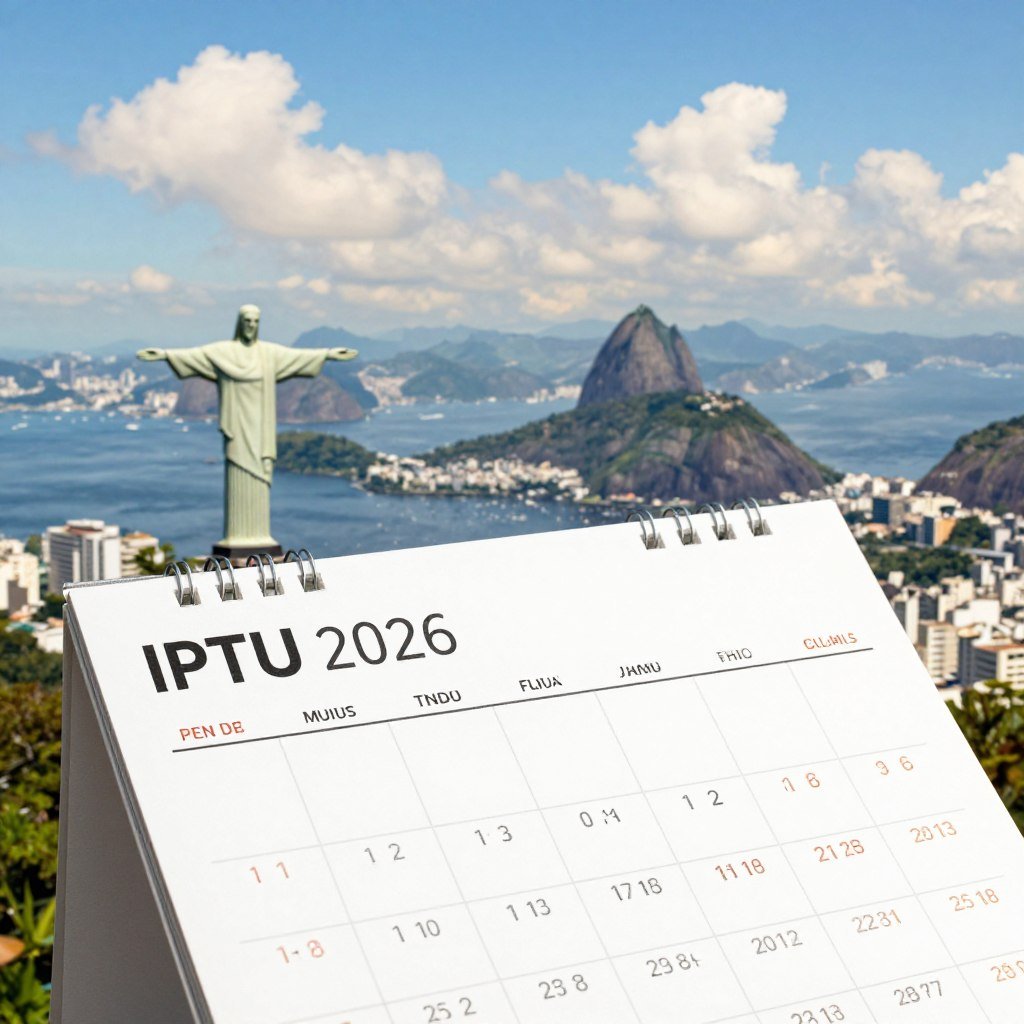 calendário iptu 2026 Rio de Janeiro