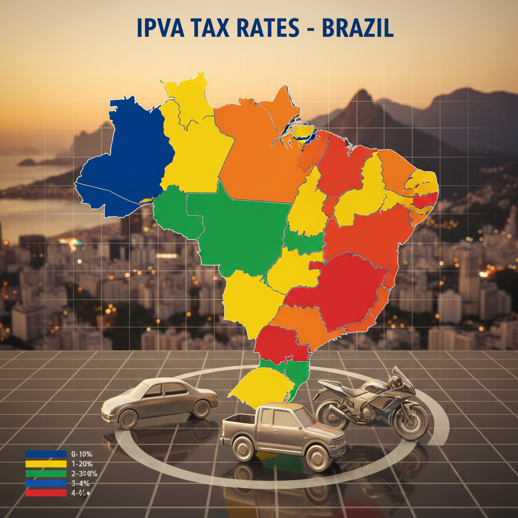 diferenças no ipva por estado
