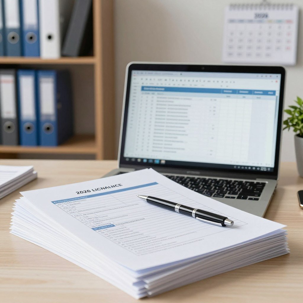 documentação licenciamento 2026 documentação licenciamento 2026