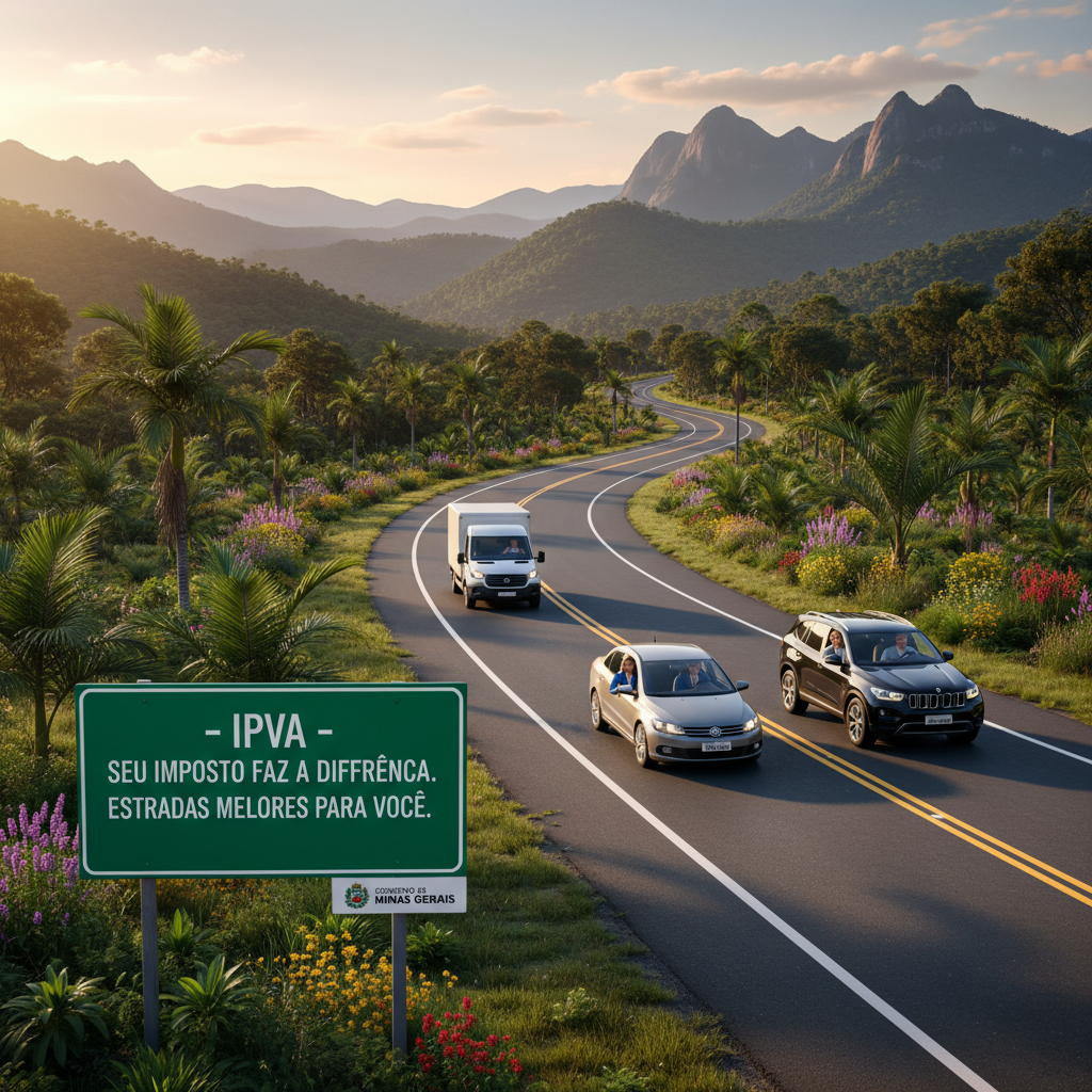 ipva e estradas mg