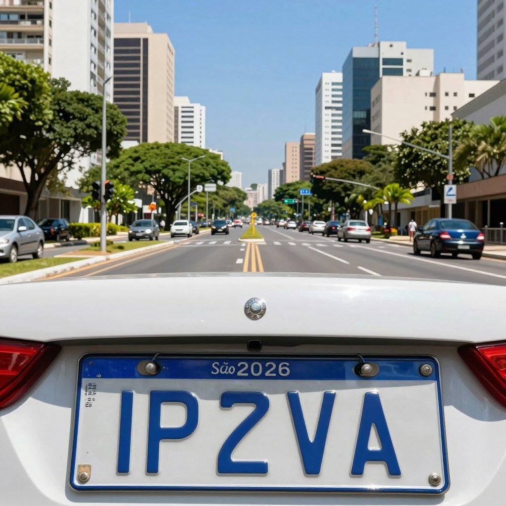 ipva sp 2026 placa valor