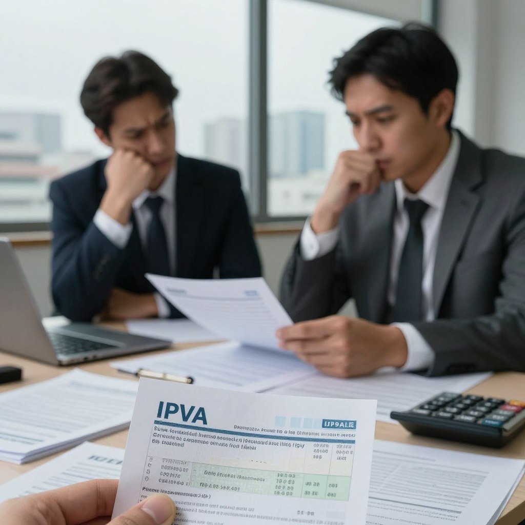 multas por não pagar IPVA