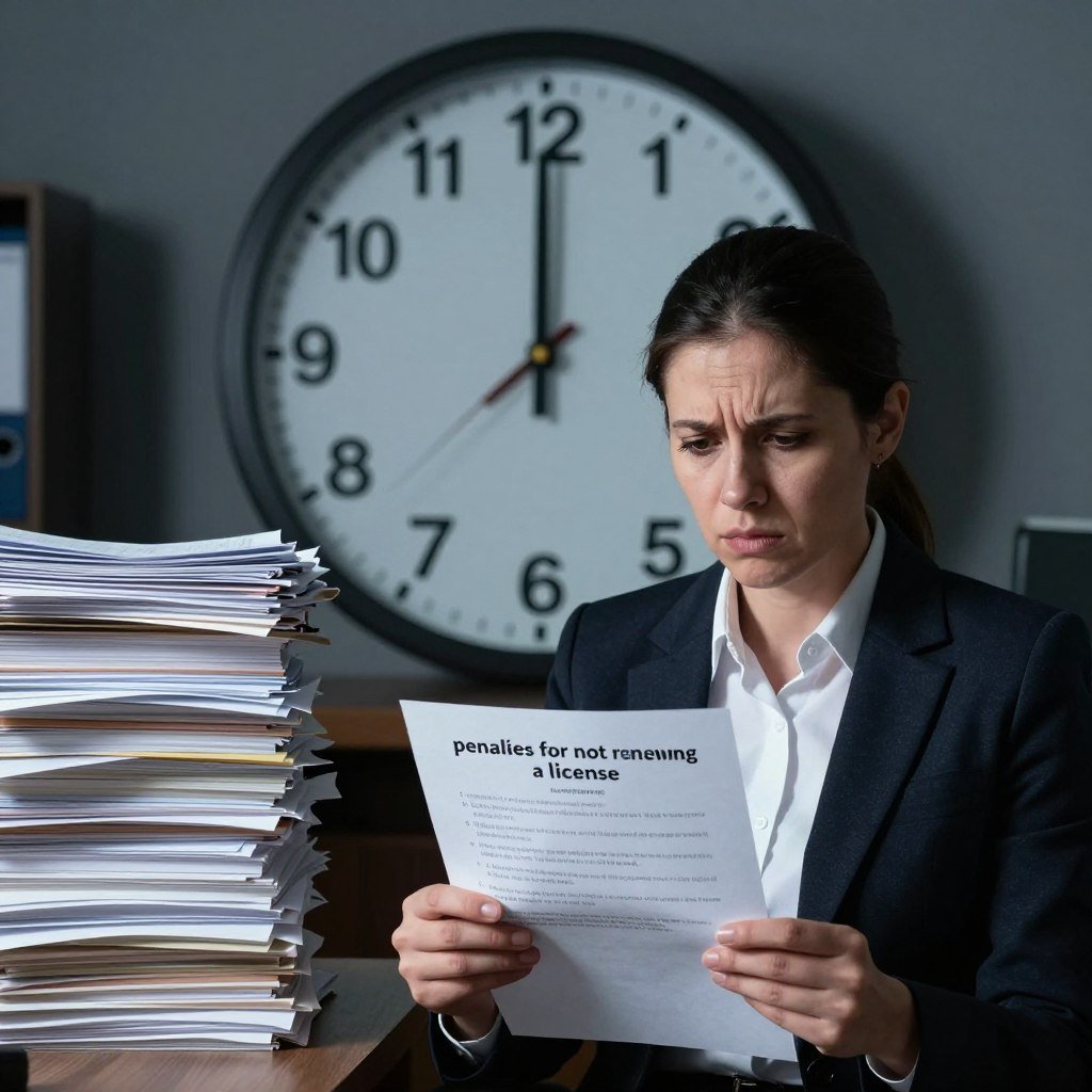 penalidades por licenciamento