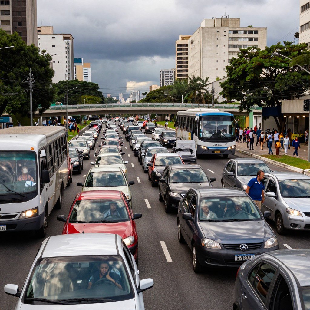 congestionamento de tráfego
