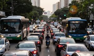 Congestionamento de veículos: causas e soluções no Brasil