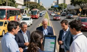 Informações de tráfego atualizadas para motoristas no Brasil