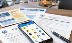notificações de trânsito
