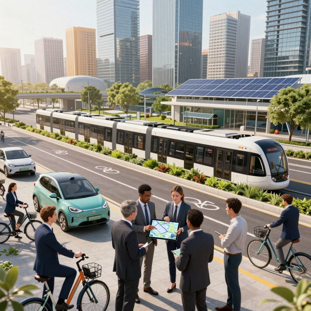 planejamento de deslocamento e mobilidade urbana