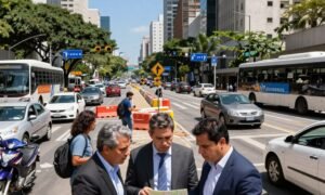 Trânsito desviado Atualizações e rotas alternativas no Brasil