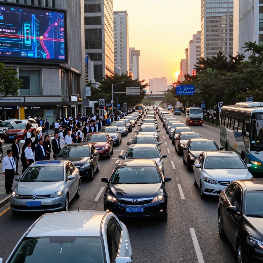 vias congestionadas
