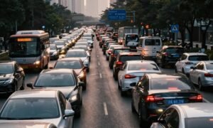 Vias congestionadas em tempo real para evitar atrasos