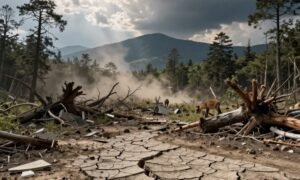 Análise terremoto impacto ambiental e suas consequências